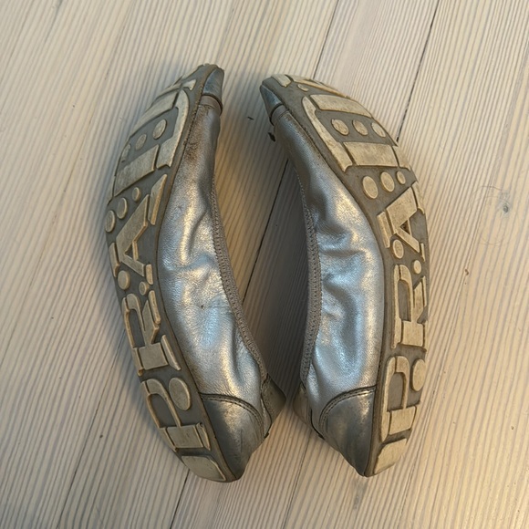 Prada silver ballet flats - Picture 2 of 2
